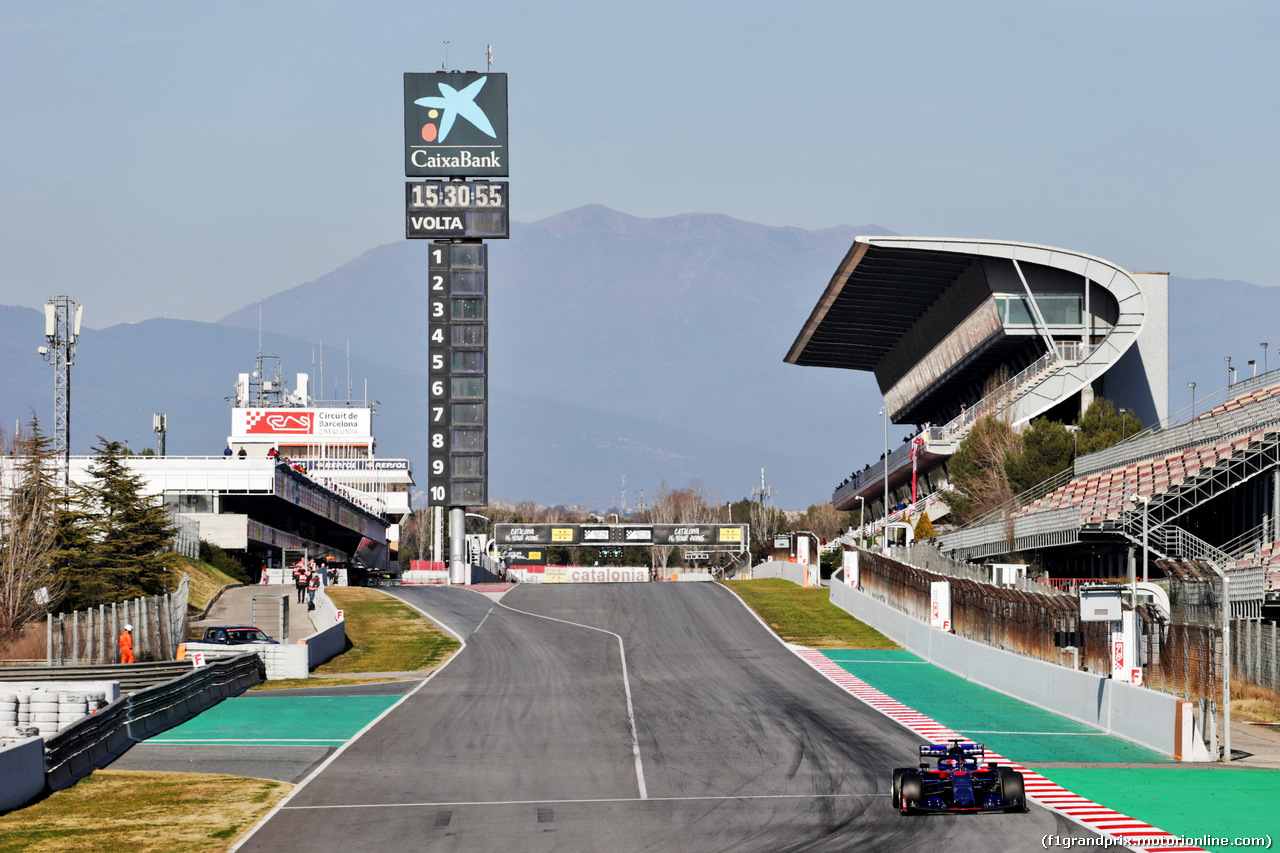TEST F1 BARCELLONA 18 FEBBRAIO