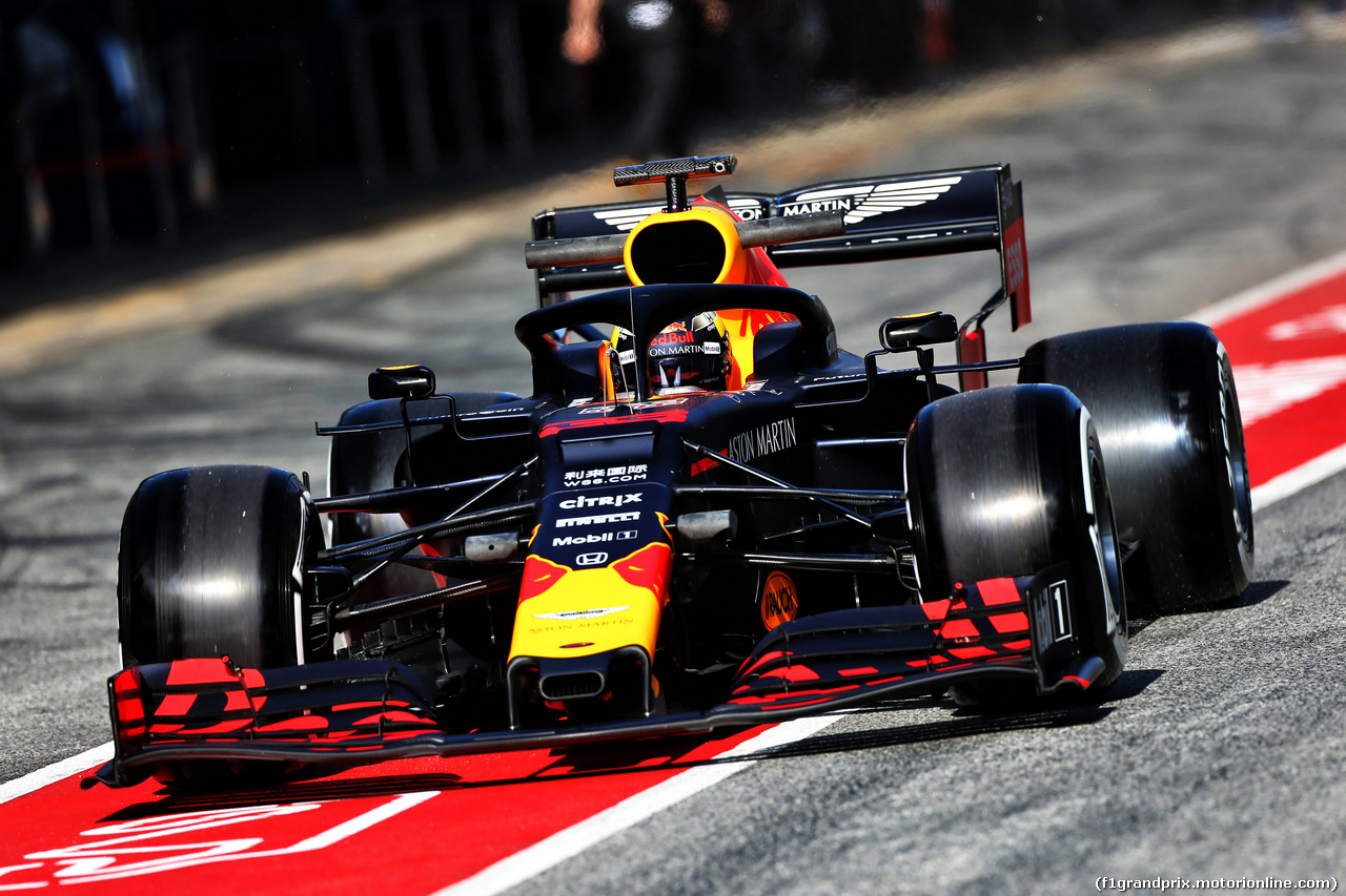 TEST F1 BARCELLONA 18 FEBBRAIO, Max Verstappen (NLD) Red Bull Racing RB14.
18.02.2019.