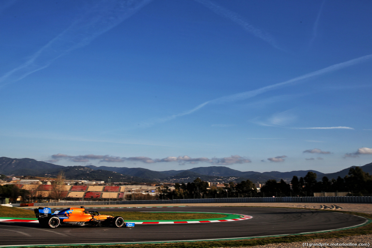 TEST F1 BARCELLONA 18 FEBBRAIO, Carlos Sainz Jr (ESP) McLaren MCL34.
18.02.2019.