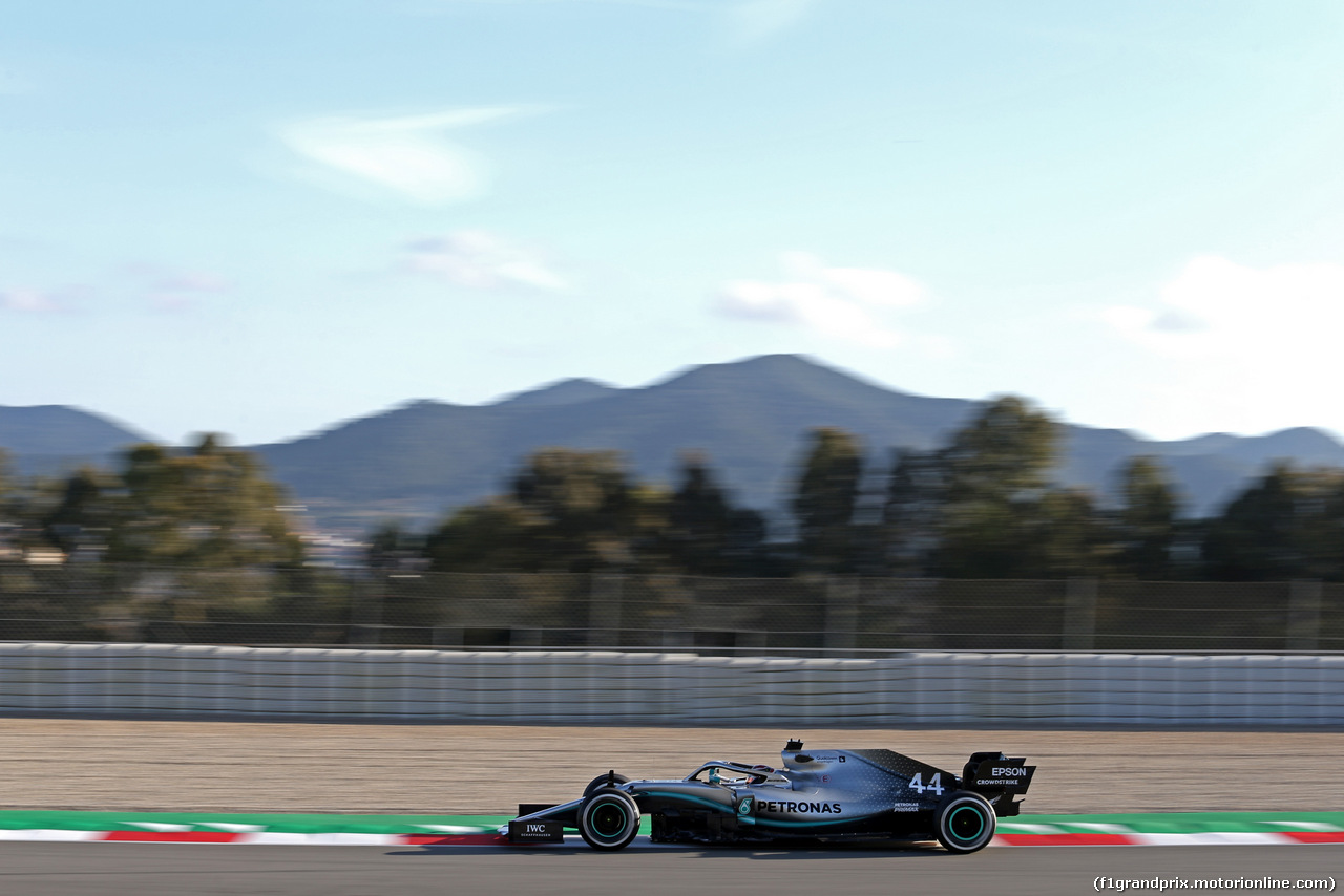 TEST F1 BARCELLONA 18 FEBBRAIO, Lewis Hamilton (GBR), Mercedes AMG F1  
18.02.2019.