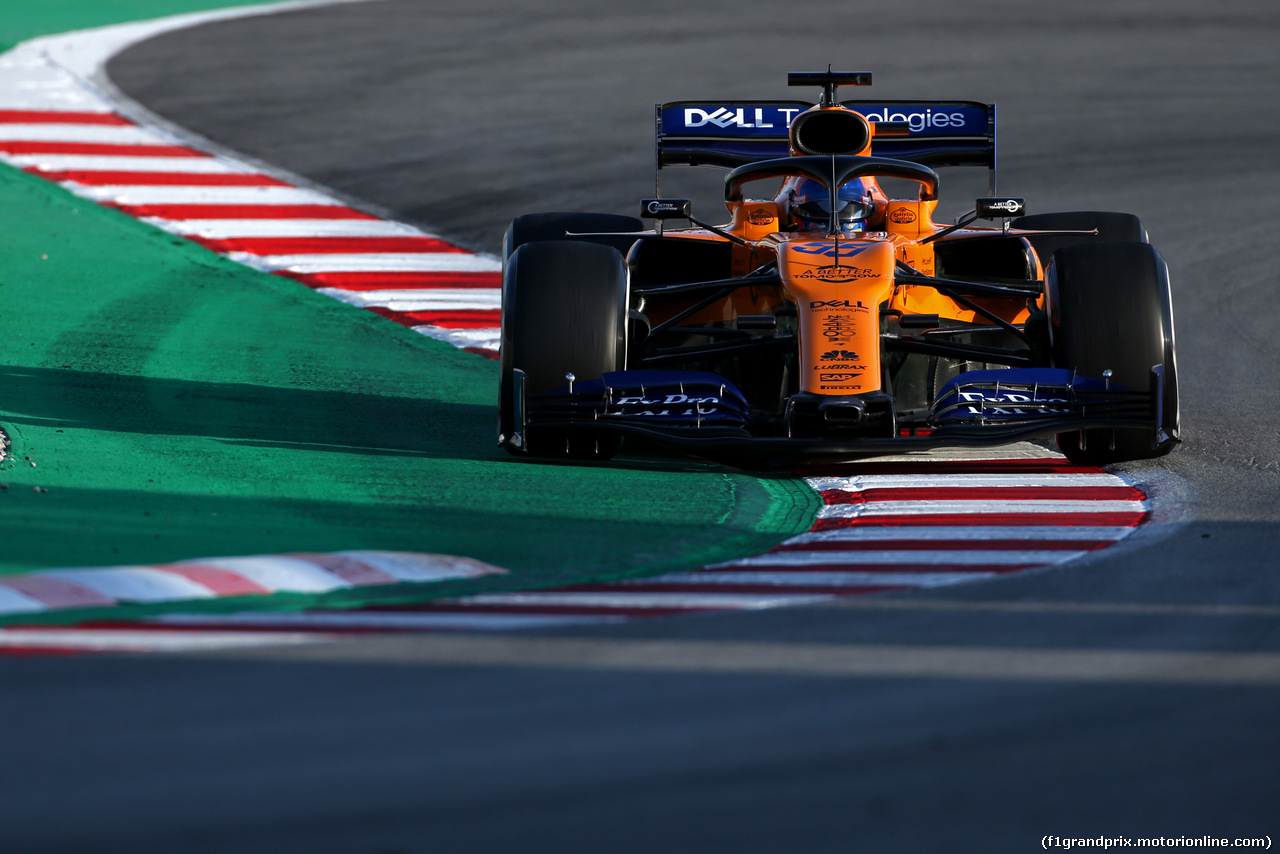 TEST F1 BARCELLONA 18 FEBBRAIO, Carlos Sainz Jr (ESP), McLaren F1 Team 
18.02.2019.