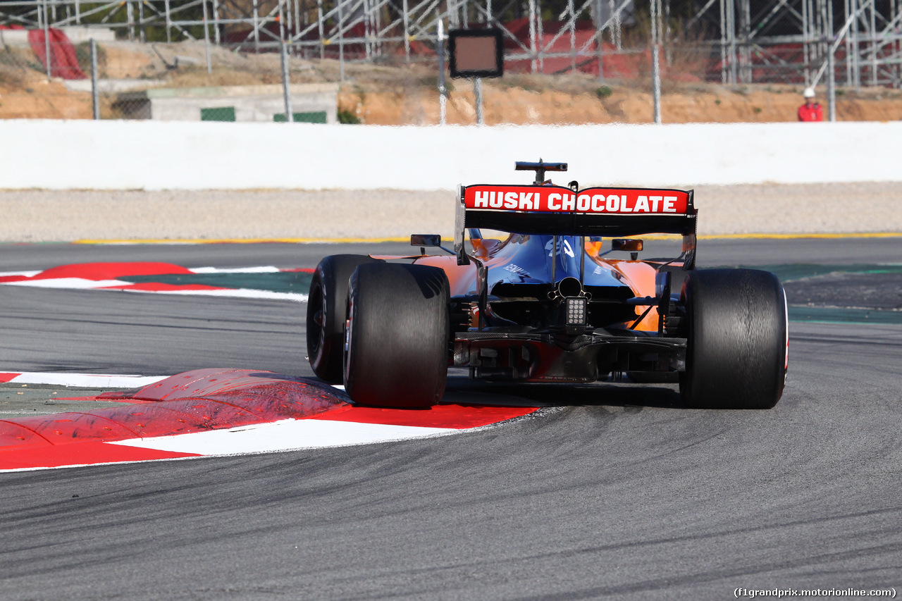 TEST F1 BARCELLONA 18 FEBBRAIO, Carlos Sainz Jr (ESP) Mclaren F1 Team MC34