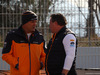 TEST F1 BARCELLONA 18 FEBBRAIO, Zak Brown (USA) McLaren Executive Director (right)