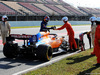 TEST F1 BARCELLONA 18 FEBBRAIO, Carlos Sainz Jr (ESP) McLaren MCL34 stops at the end of the pit lane.
18.02.2019.