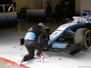 TEST F1 BARCELLONA 19 FEBBRAIO, Williams Box sticker car