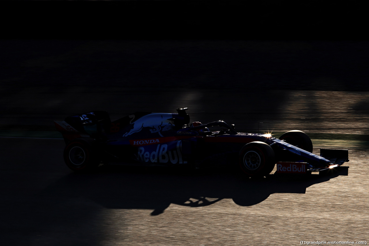 TEST F1 BARCELLONA 19 FEBBRAIO, Daniil Kvyat (RUS) Scuderia Toro Rosso STR14.
18.02.2019.