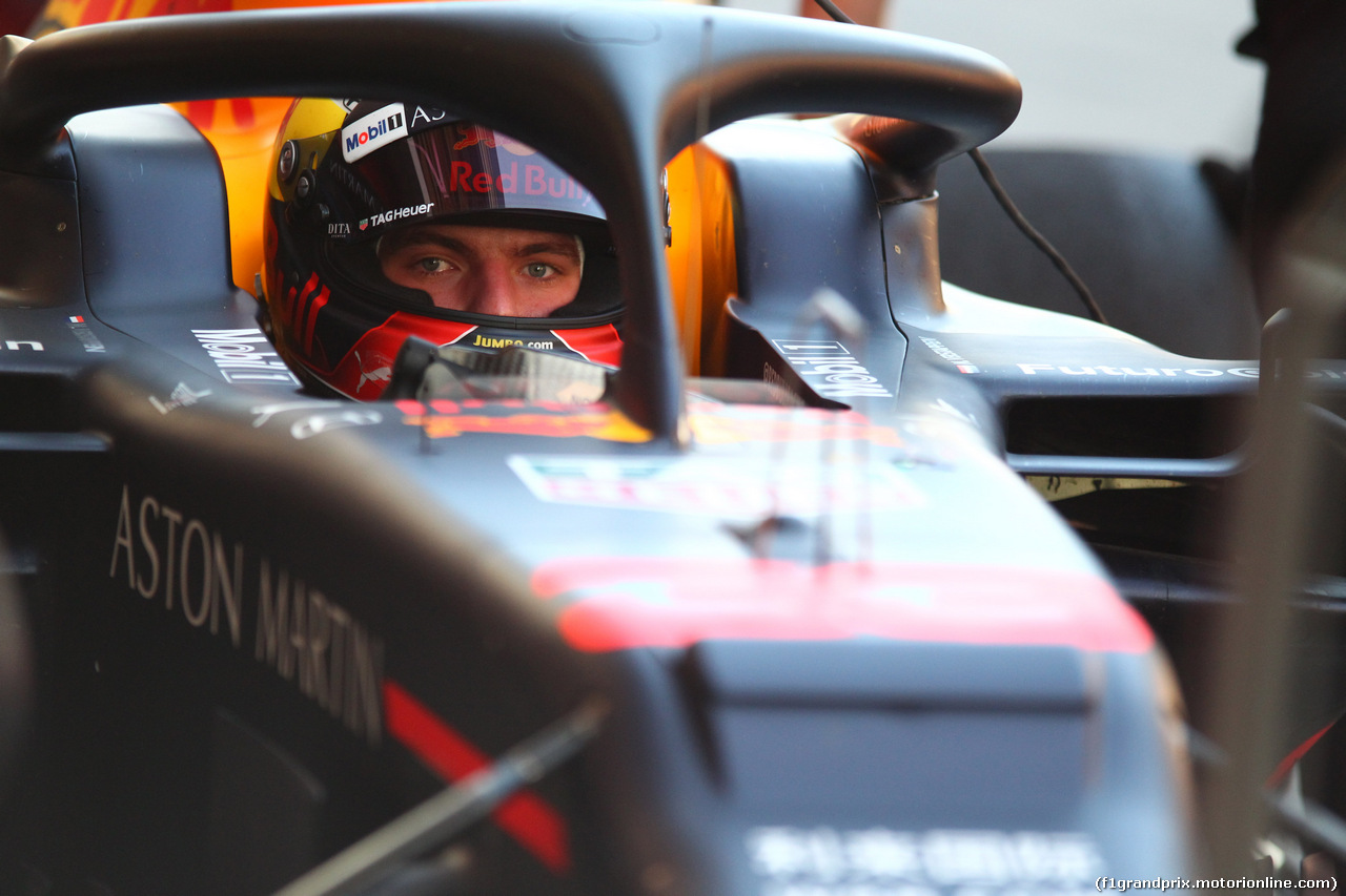 TEST F1 BARCELLONA 19 FEBBRAIO, Max Verstappen (NED) Red Bull Racing RB15