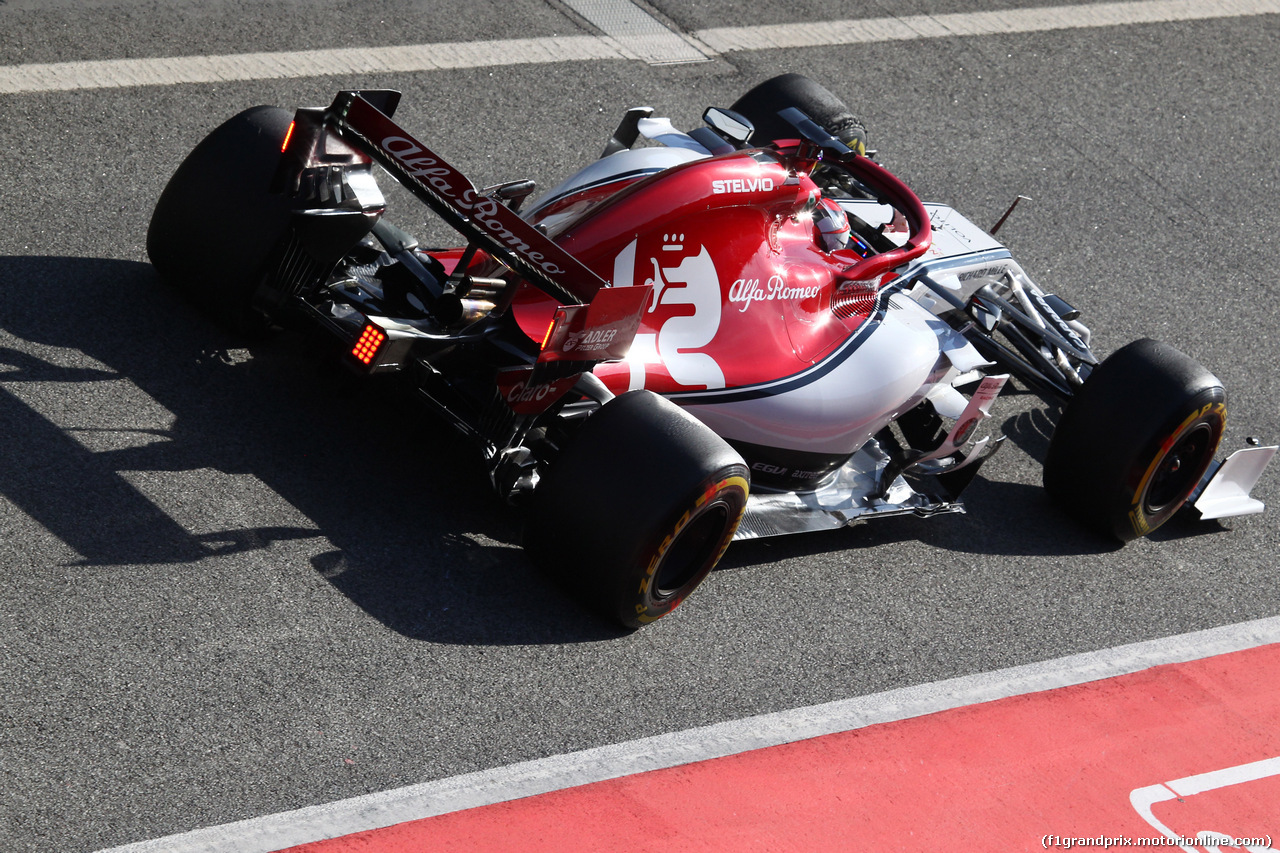 TEST F1 BARCELLONA 19 FEBBRAIO, Kimi Raikkonen (FIN) Alfa Romeo Racing C38