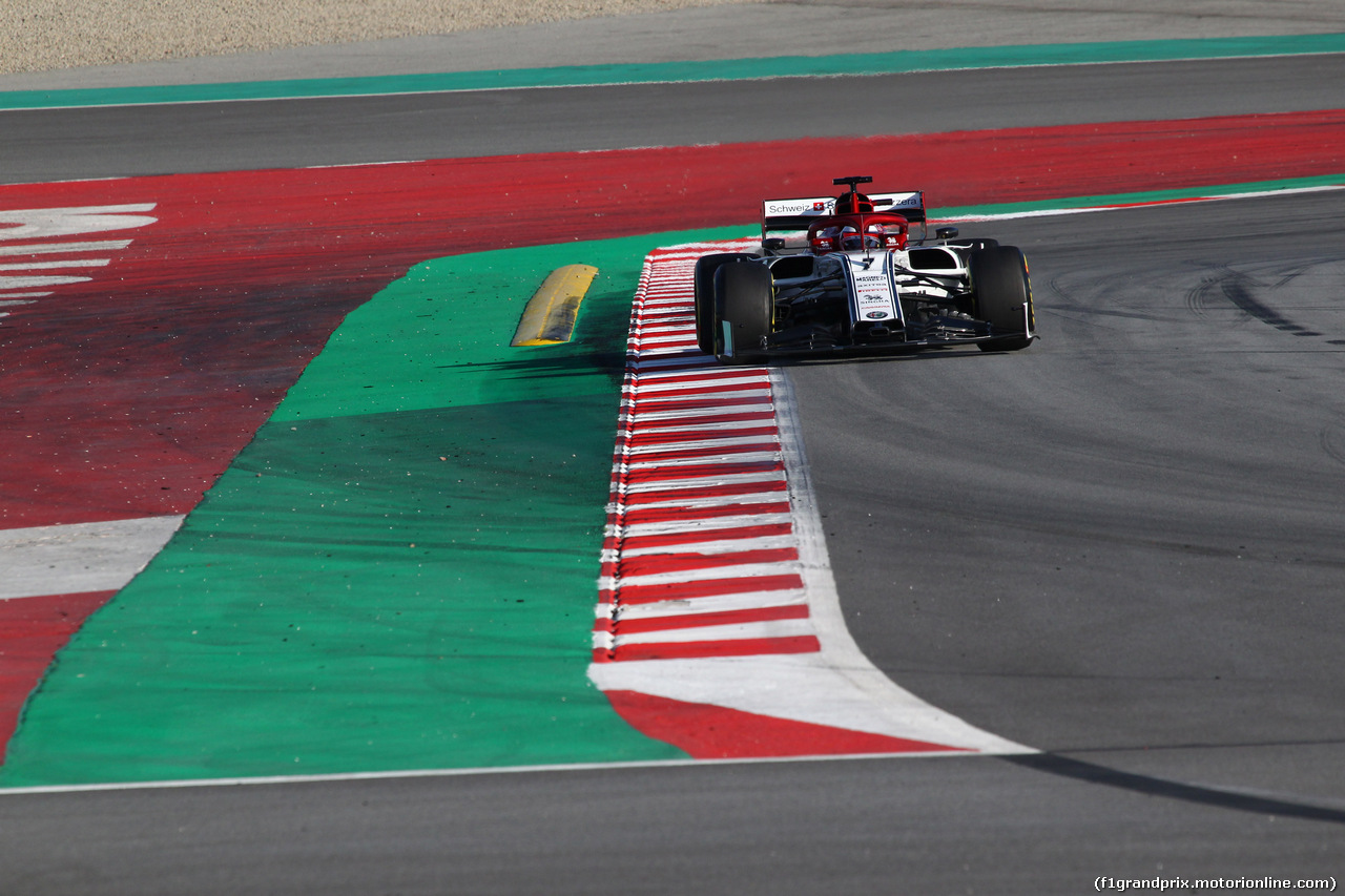 TEST F1 BARCELLONA 19 FEBBRAIO, Kimi Raikkonen (FIN) Alfa Romeo Racing C38