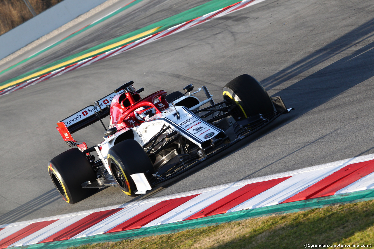TEST F1 BARCELLONA 19 FEBBRAIO, Kimi Raikkonen (FIN) Alfa Romeo Racing C38