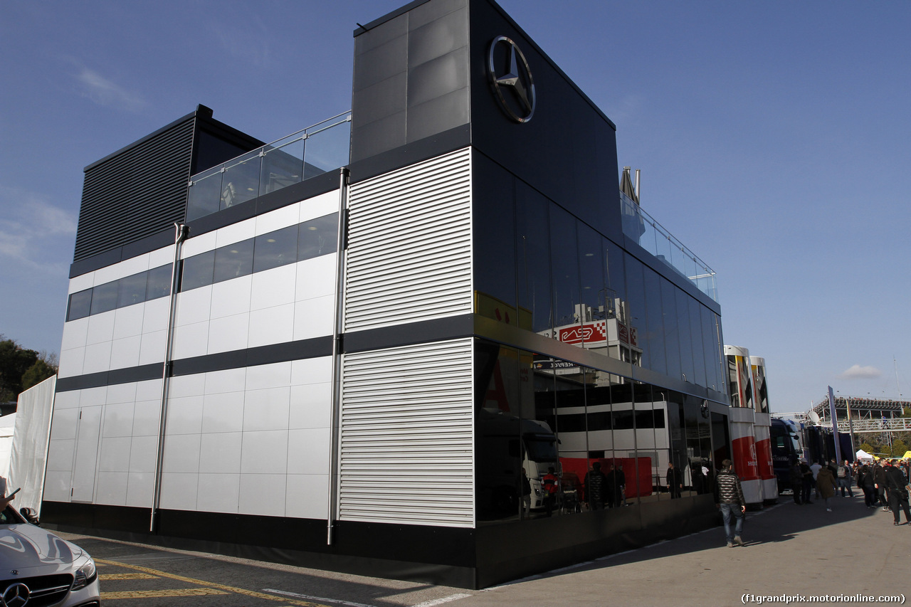 TEST F1 BARCELLONA 19 FEBBRAIO, Mercedes AMG F1 W10