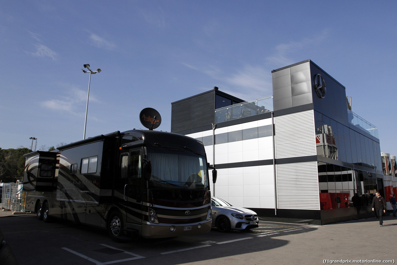 TEST F1 BARCELLONA 19 FEBBRAIO, Mercedes AMG F1 W10