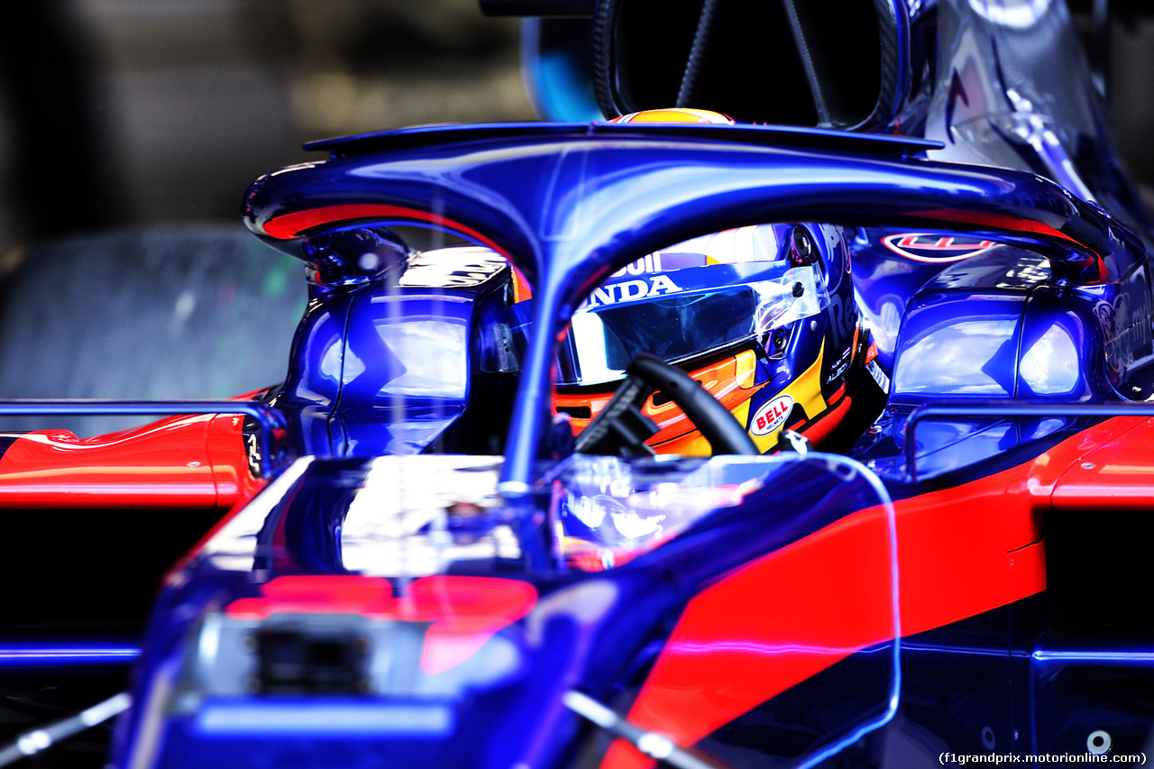 TEST F1 BARCELLONA 19 FEBBRAIO, Alexander Albon (THA) Scuderia Toro Rosso STR14.
19.02.2019.