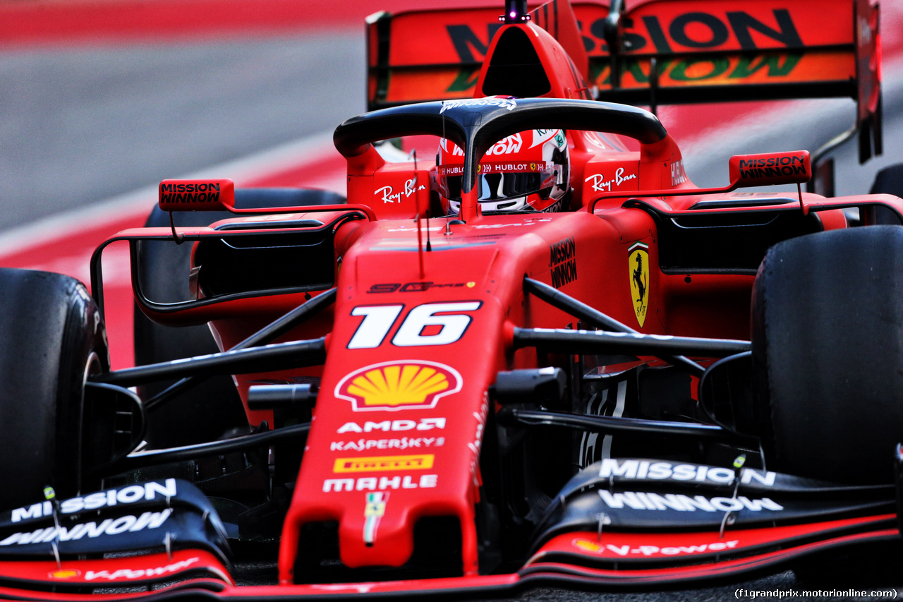 TEST F1 BARCELLONA 19 FEBBRAIO, Charles Leclerc (MON) Ferrari SF90.
19.02.2019.