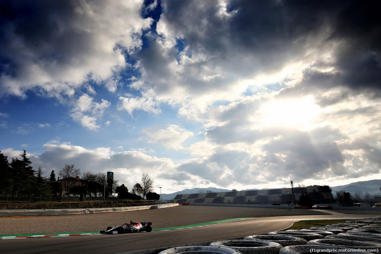 TEST F1 BARCELLONA 19 FEBBRAIO, Antonio Giovinazzi (ITA) Alfa Romeo Racing C38.
19.02.2019.