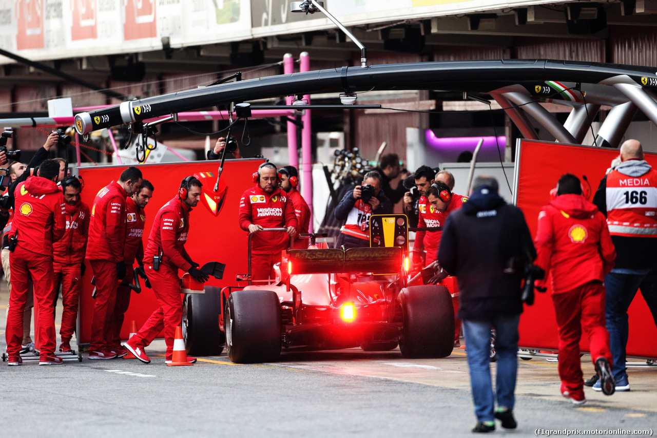 TEST F1 BARCELLONA 19 FEBBRAIO, Charles Leclerc (MON) Ferrari SF90.
19.02.2019.