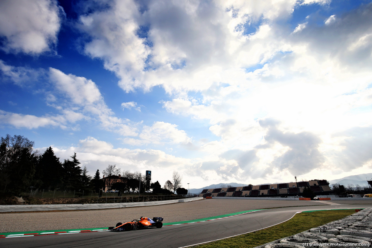 TEST F1 BARCELLONA 19 FEBBRAIO, Lando Norris (GBR) McLaren MCL34.
19.02.2019.