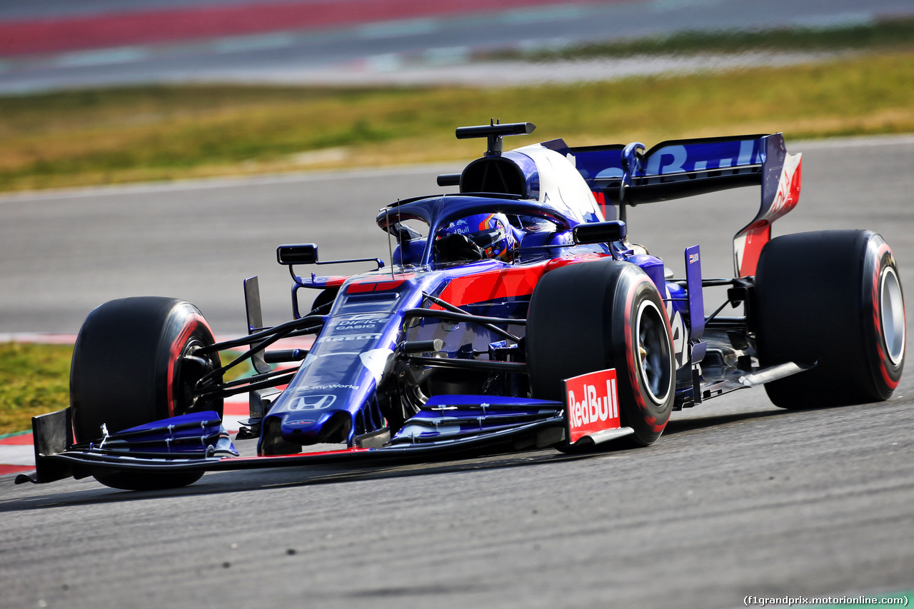 TEST F1 BARCELLONA 19 FEBBRAIO, Alexander Albon (THA) Scuderia Toro Rosso STR14.
19.02.2019.
