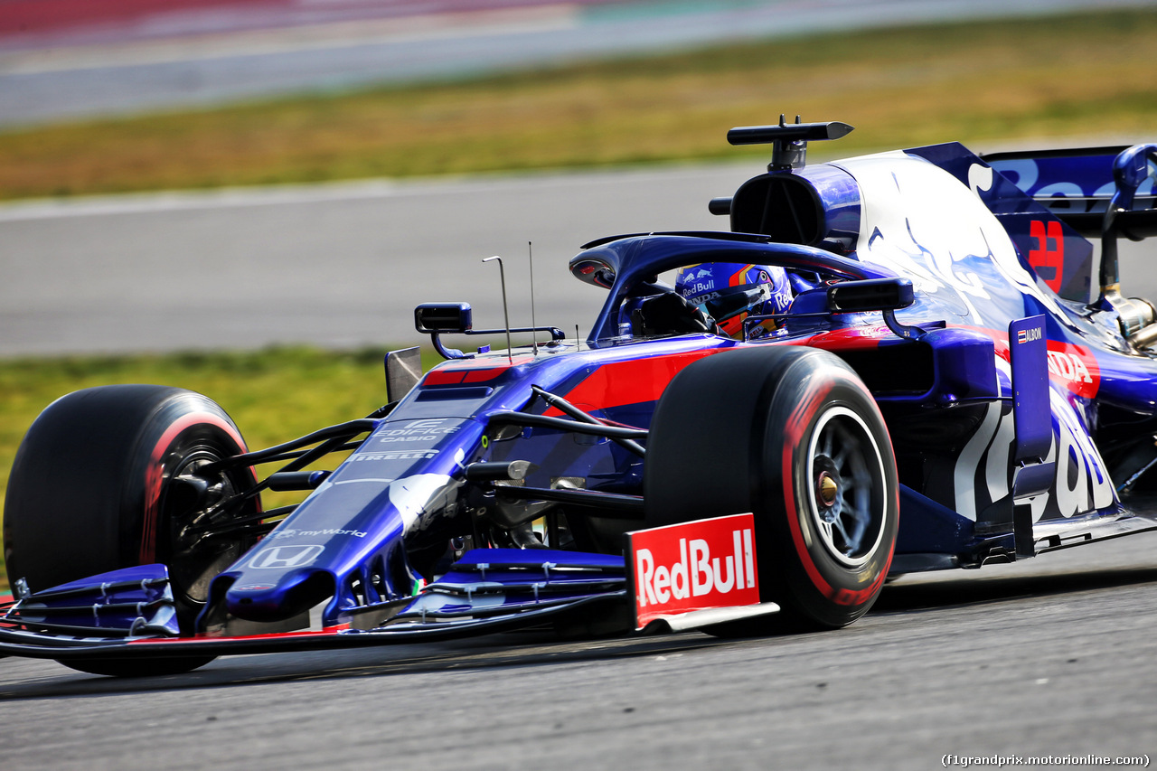 TEST F1 BARCELLONA 19 FEBBRAIO, Alexander Albon (THA) Scuderia Toro Rosso STR14.
19.02.2019.