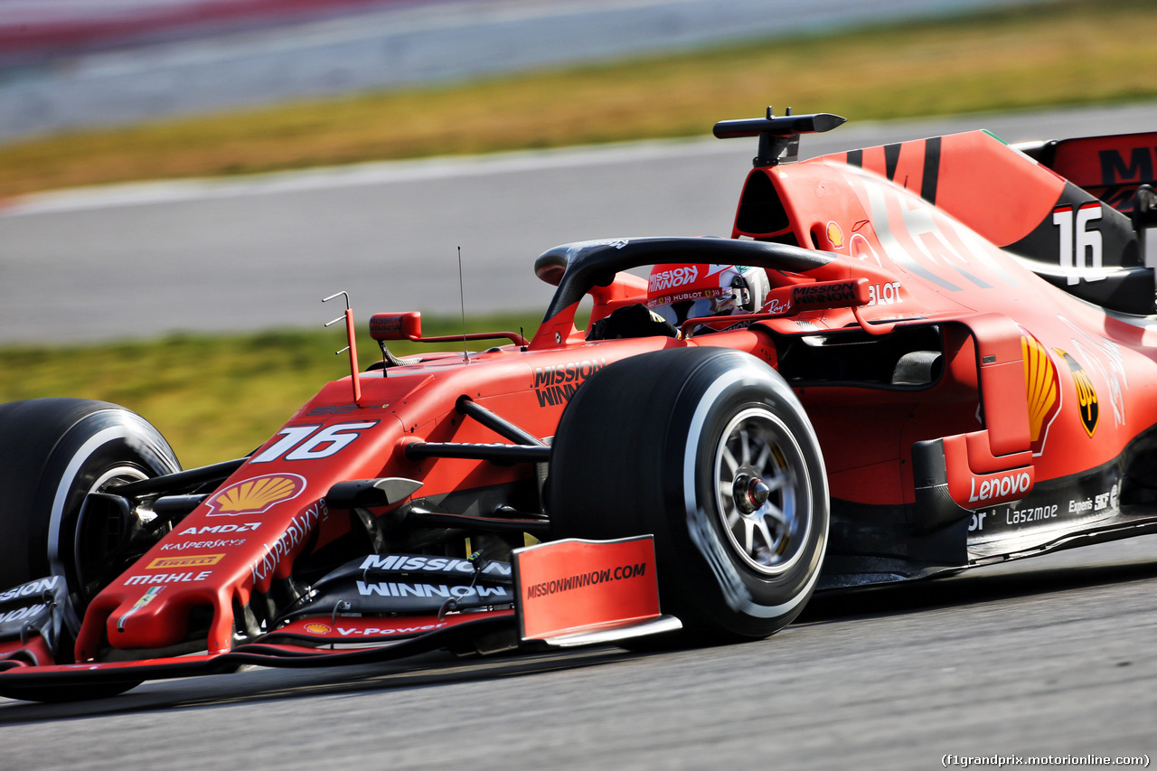 TEST F1 BARCELLONA 19 FEBBRAIO, Charles Leclerc (MON) Ferrari SF90.
19.02.2019.