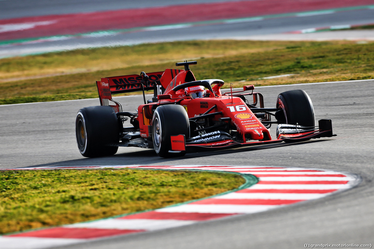 TEST F1 BARCELLONA 19 FEBBRAIO, Charles Leclerc (MON) Ferrari SF90.
19.02.2019.
