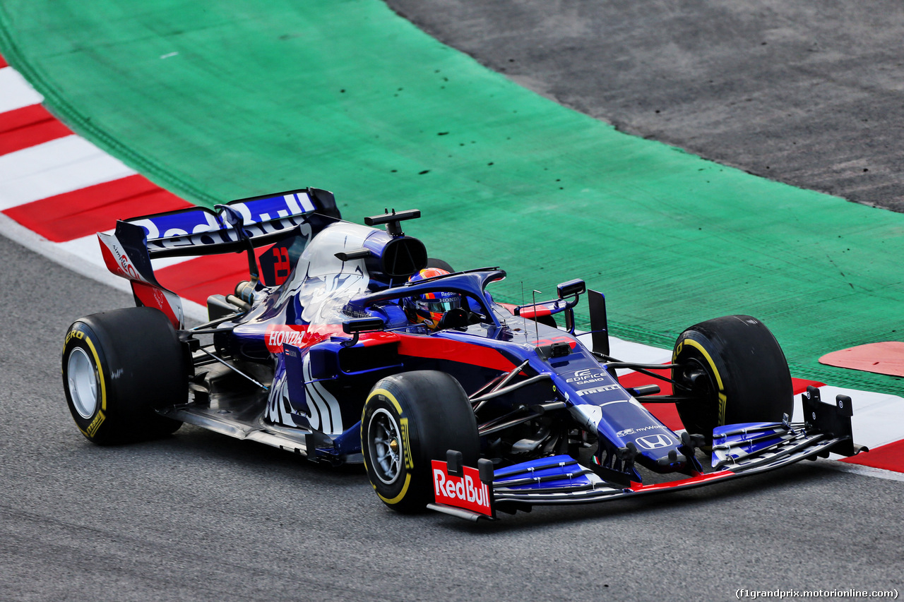 TEST F1 BARCELLONA 19 FEBBRAIO, Alexander Albon (THA) Scuderia Toro Rosso STR14.
19.02.2019.