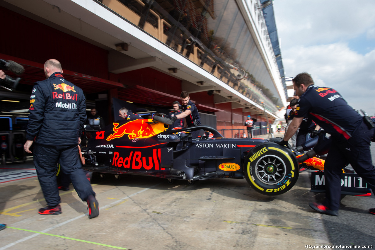 TEST F1 BARCELLONA 19 FEBBRAIO, Pierre Gasly (FRA) Red Bull Racing RB15.
19.02.2019.