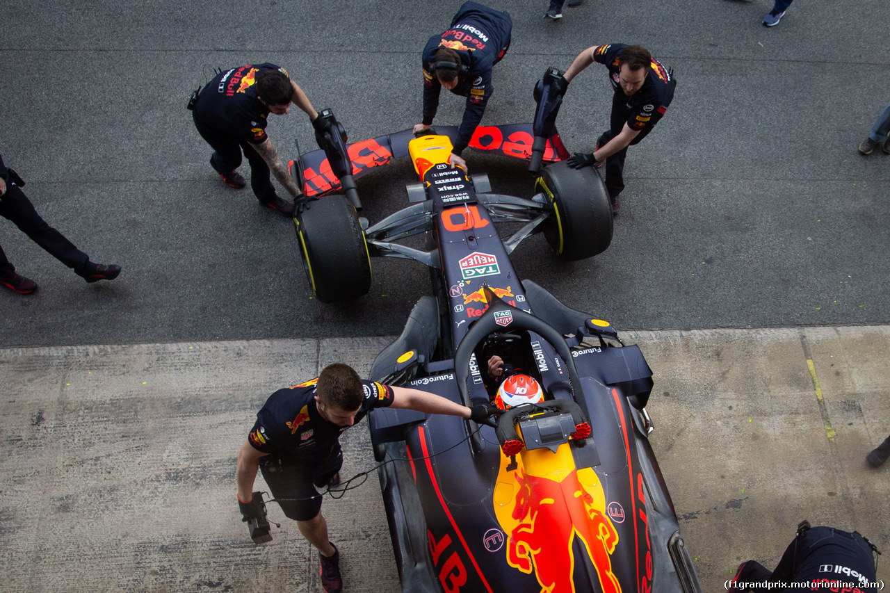 TEST F1 BARCELLONA 19 FEBBRAIO, Pierre Gasly (FRA) Red Bull Racing RB15.
19.02.2019.