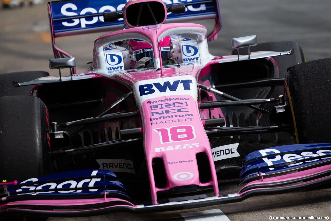 TEST F1 BARCELLONA 19 FEBBRAIO, Lance Stroll (CDN) Racing Point F1 Team RP19.
19.02.2019.