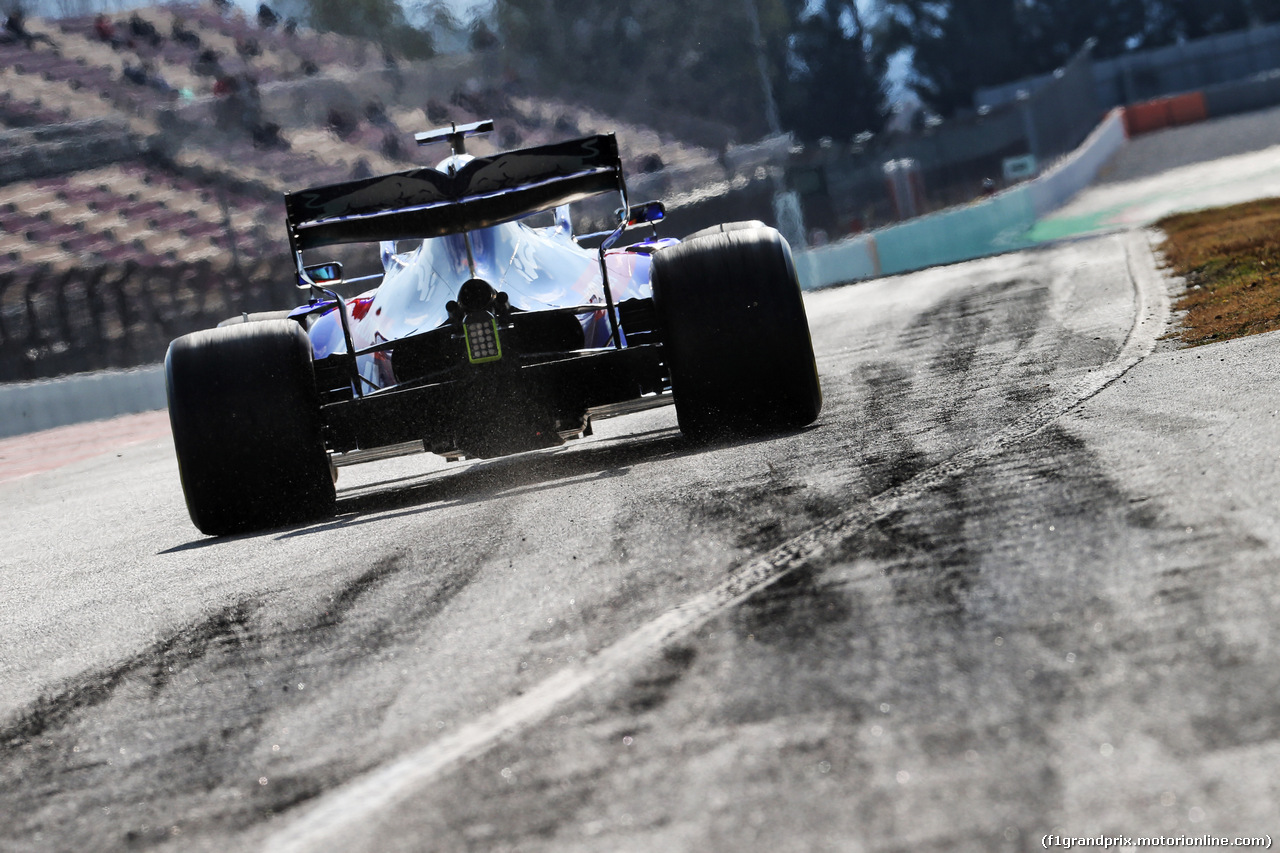 TEST F1 BARCELLONA 19 FEBBRAIO, Alexander Albon (THA) Scuderia Toro Rosso STR14.
19.02.2019.