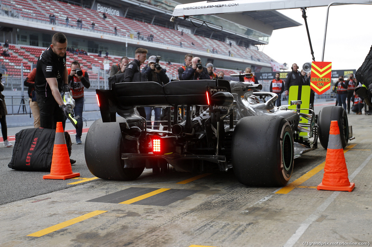 TEST F1 BARCELLONA 19 FEBBRAIO, Lewis Hamilton (GBR) Mercedes AMG F1 W10