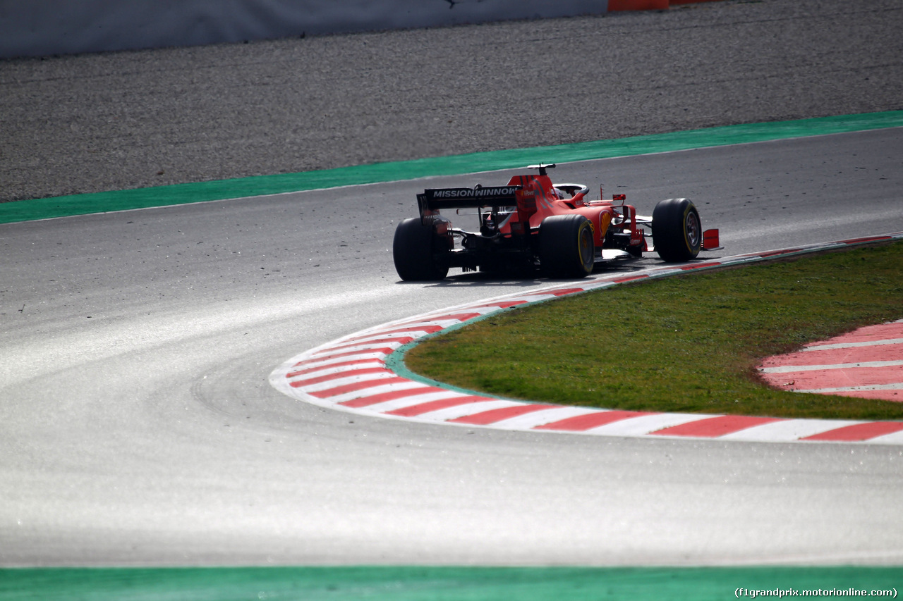 TEST F1 BARCELLONA 19 FEBBRAIO, Charles Leclerc (MON) Ferrari SF90