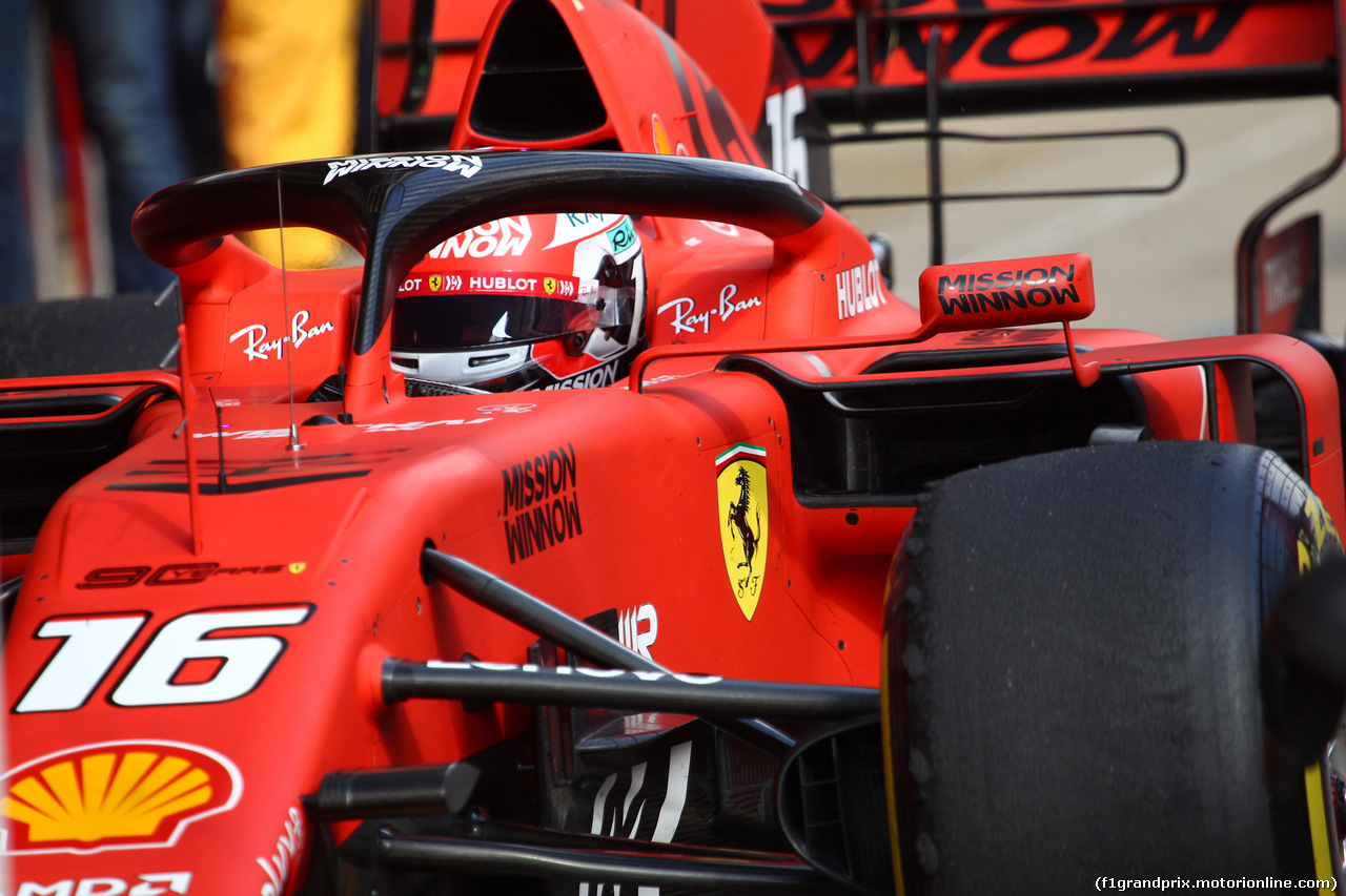 TEST F1 BARCELLONA 19 FEBBRAIO, Charles Leclerc (MON) Ferrari SF90