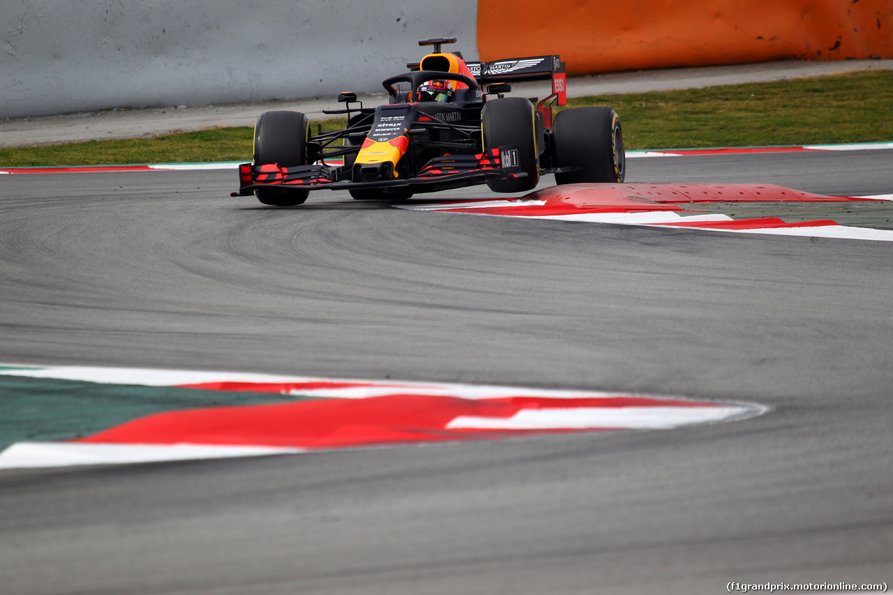 TEST F1 BARCELLONA 19 FEBBRAIO, Pierre Gasly (FRA) Redbull Racing RB15