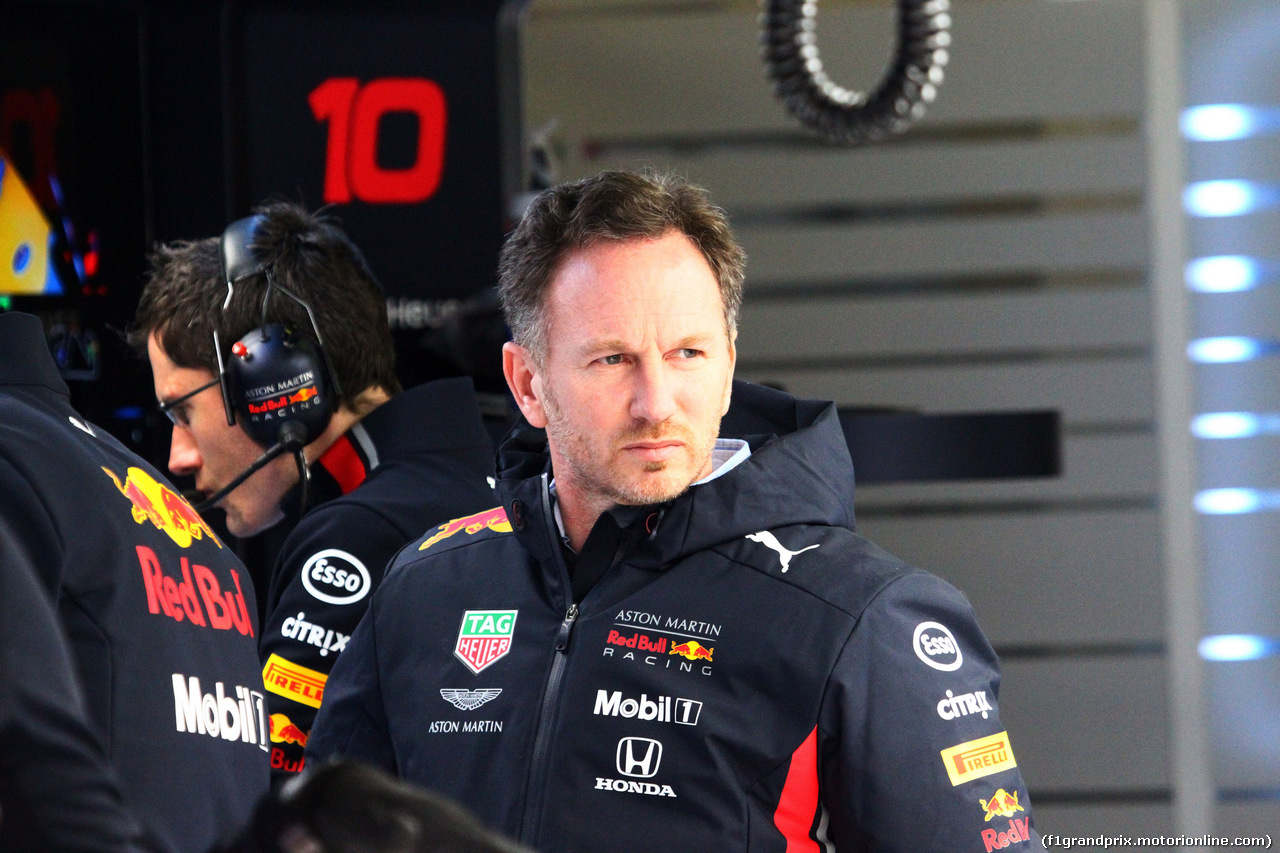 TEST F1 BARCELLONA 19 FEBBRAIO, Christian Horner (GBR), Red Bull Racing Team Principal