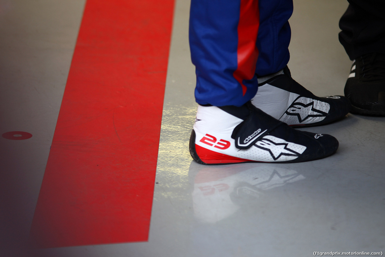 TEST F1 BARCELLONA 19 FEBBRAIO, Alexander Albon - Scuderia Toro Rosso
