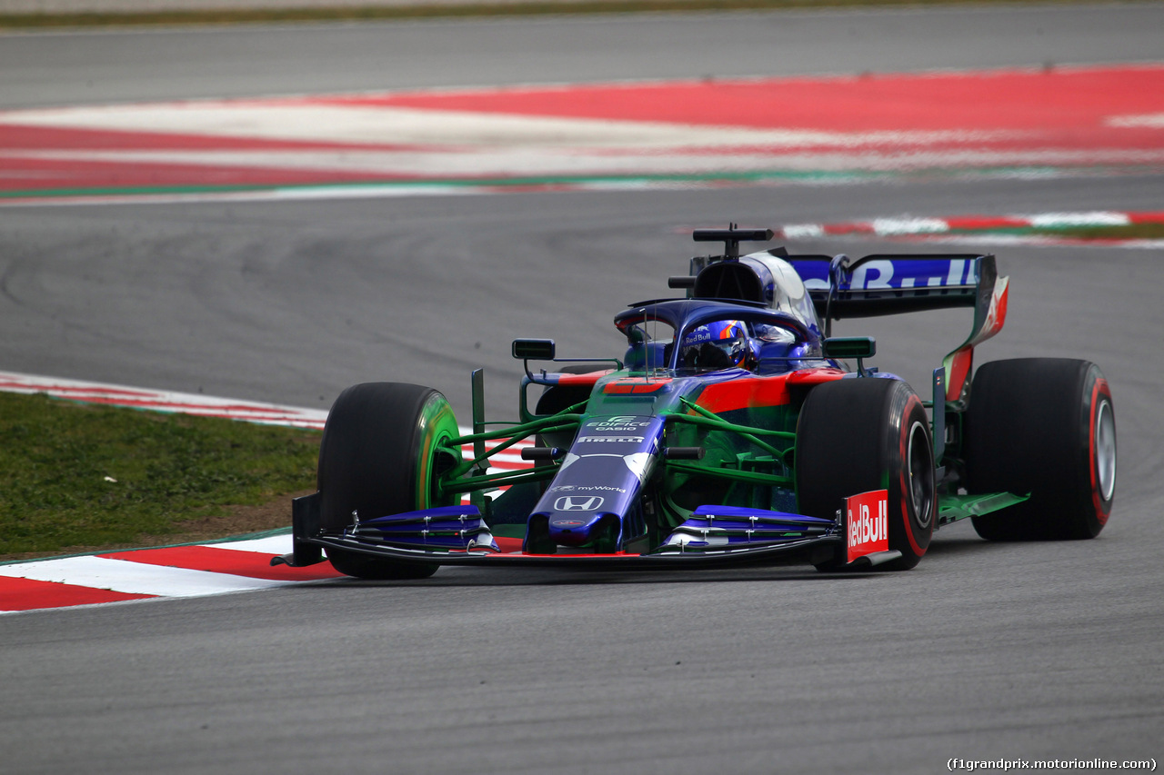 TEST F1 BARCELLONA 19 FEBBRAIO, Alexander Albon - Scuderia Toro Rosso