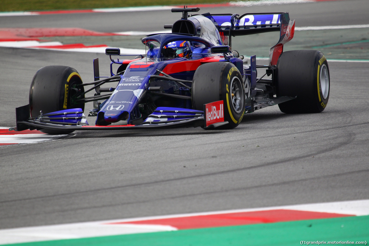 TEST F1 BARCELLONA 19 FEBBRAIO, Alexander Albon - Scuderia Toro Rosso