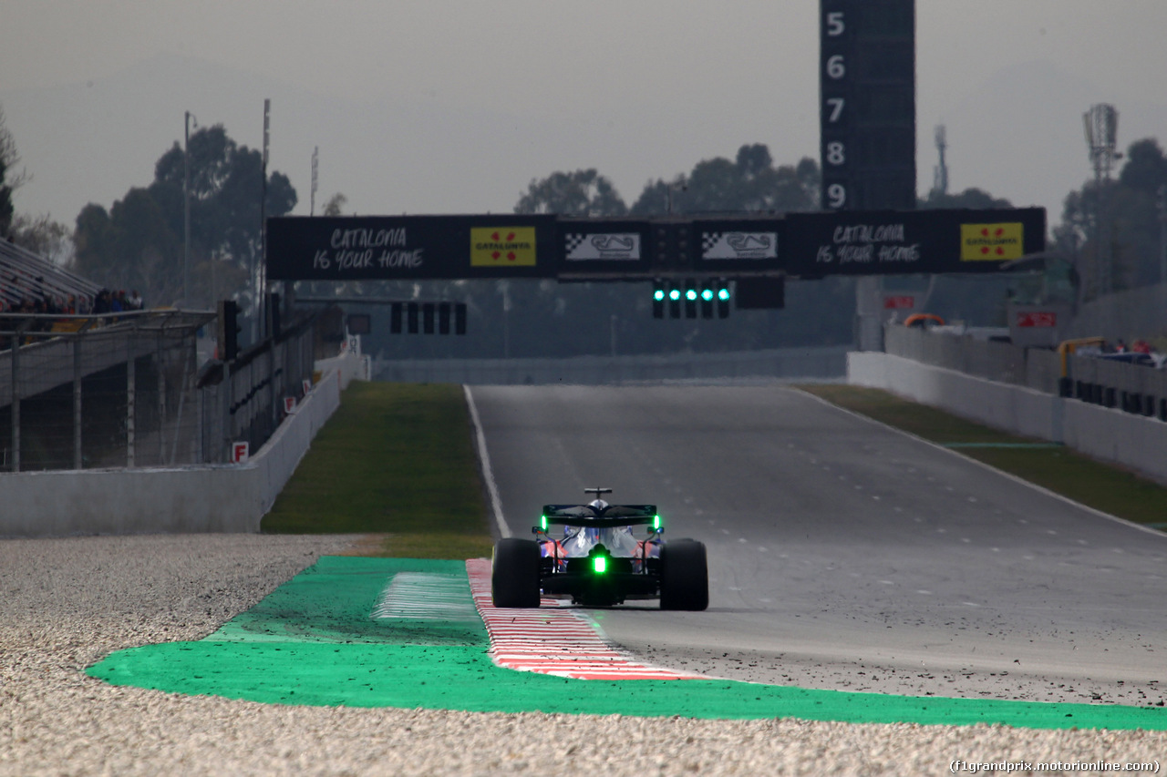 TEST F1 BARCELLONA 19 FEBBRAIO, Alexander Albon - Scuderia Toro Rosso