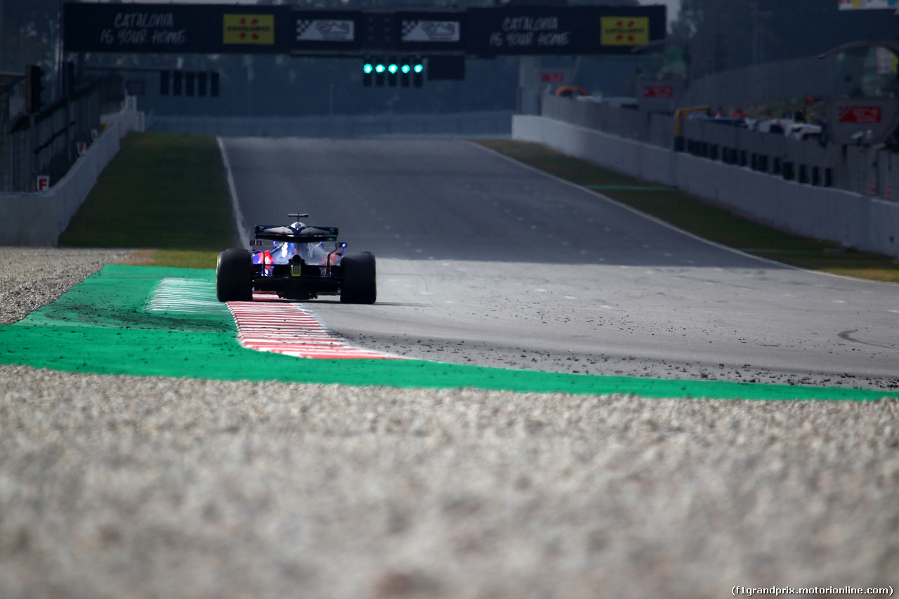 TEST F1 BARCELLONA 19 FEBBRAIO, Alexander Albon - Scuderia Toro Rosso