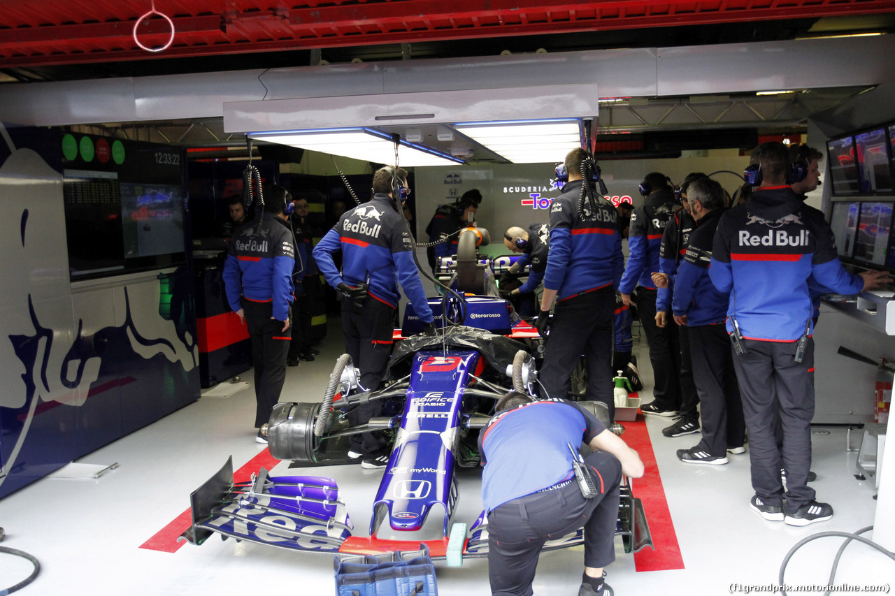TEST F1 BARCELLONA 19 FEBBRAIO, Alexander Albon - Scuderia Toro Rosso