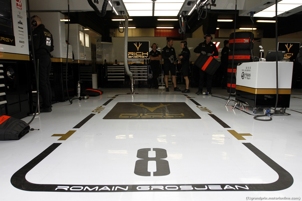 TEST F1 BARCELLONA 19 FEBBRAIO, Romain Grosjean (FRA) Haas F1 Team VF-19