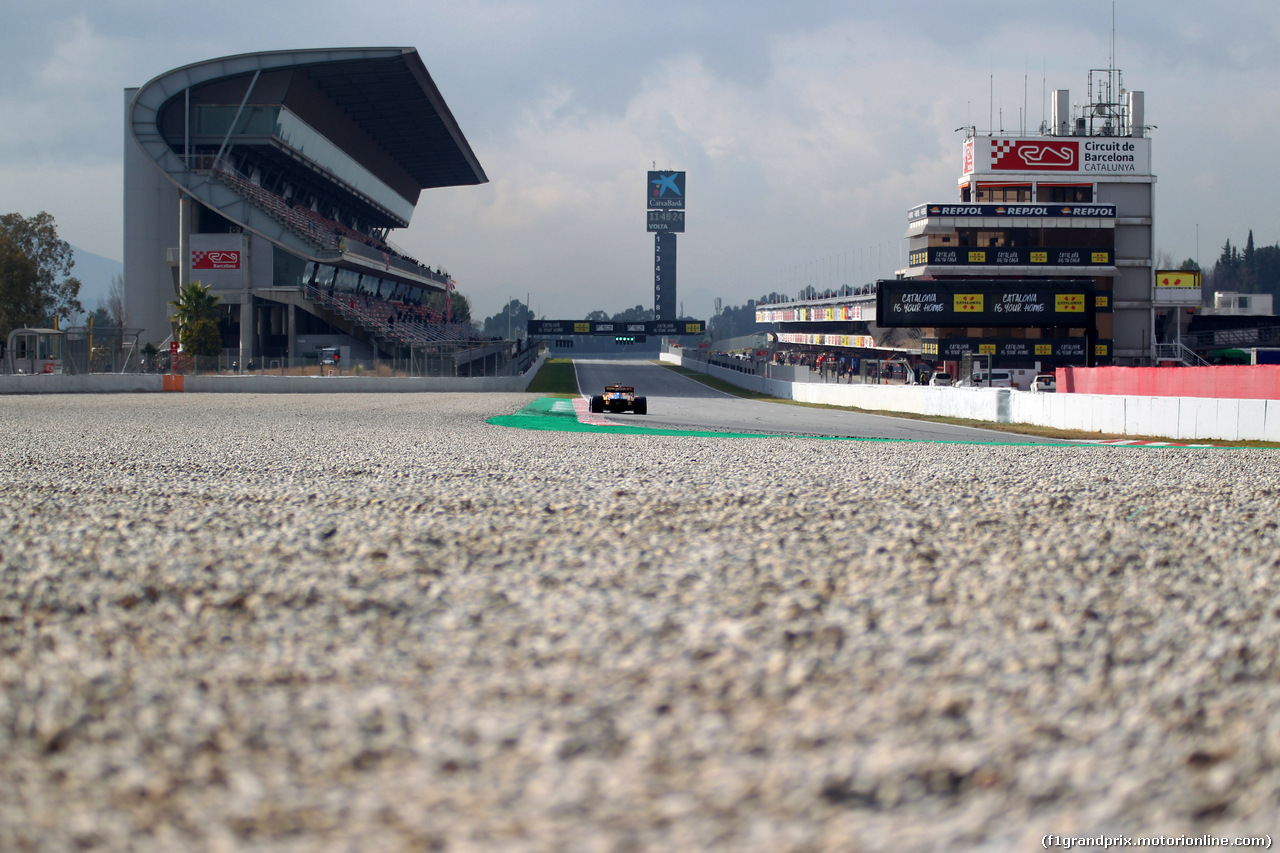 TEST F1 BARCELLONA 19 FEBBRAIO, Lando Norris - McLaren Renault MCL34