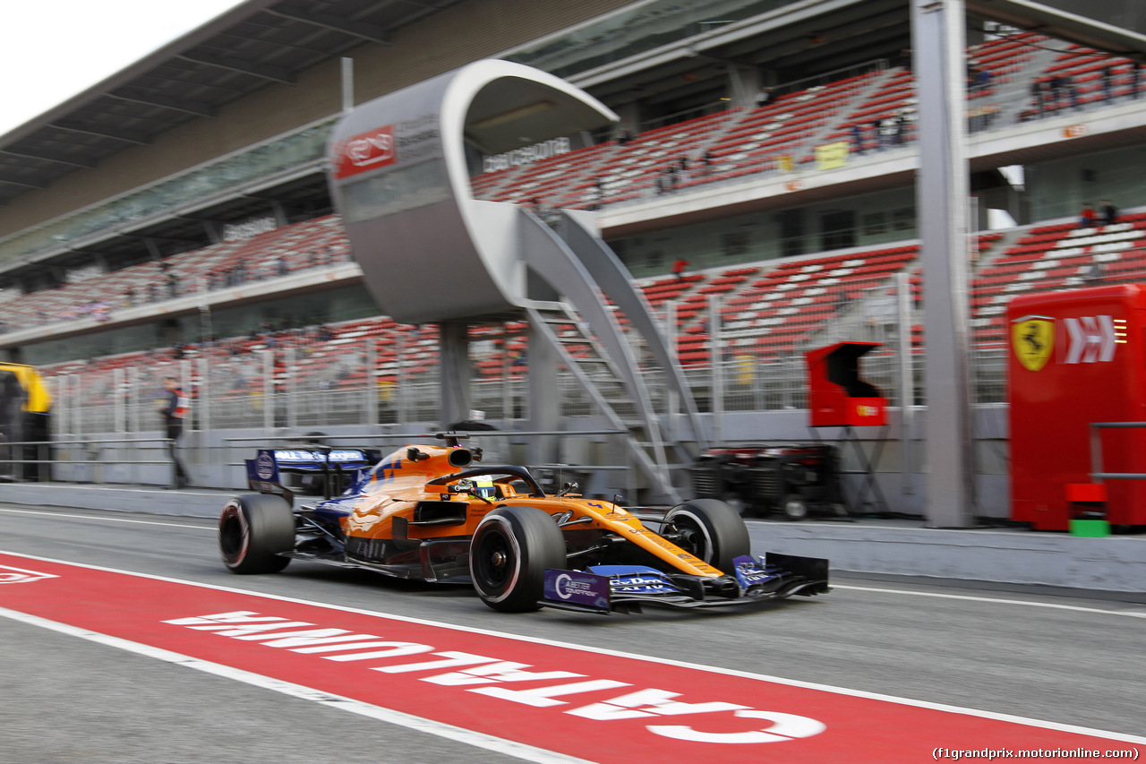 TEST F1 BARCELLONA 19 FEBBRAIO
