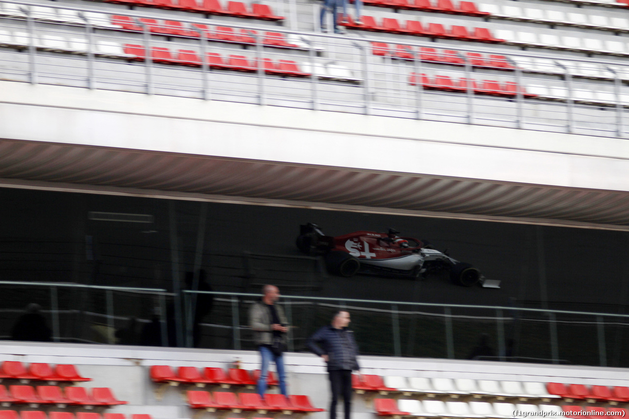 TEST F1 BARCELLONA 19 FEBBRAIO, Antonio Giovinazzi (ITA) Alfa Romeo Racing C38