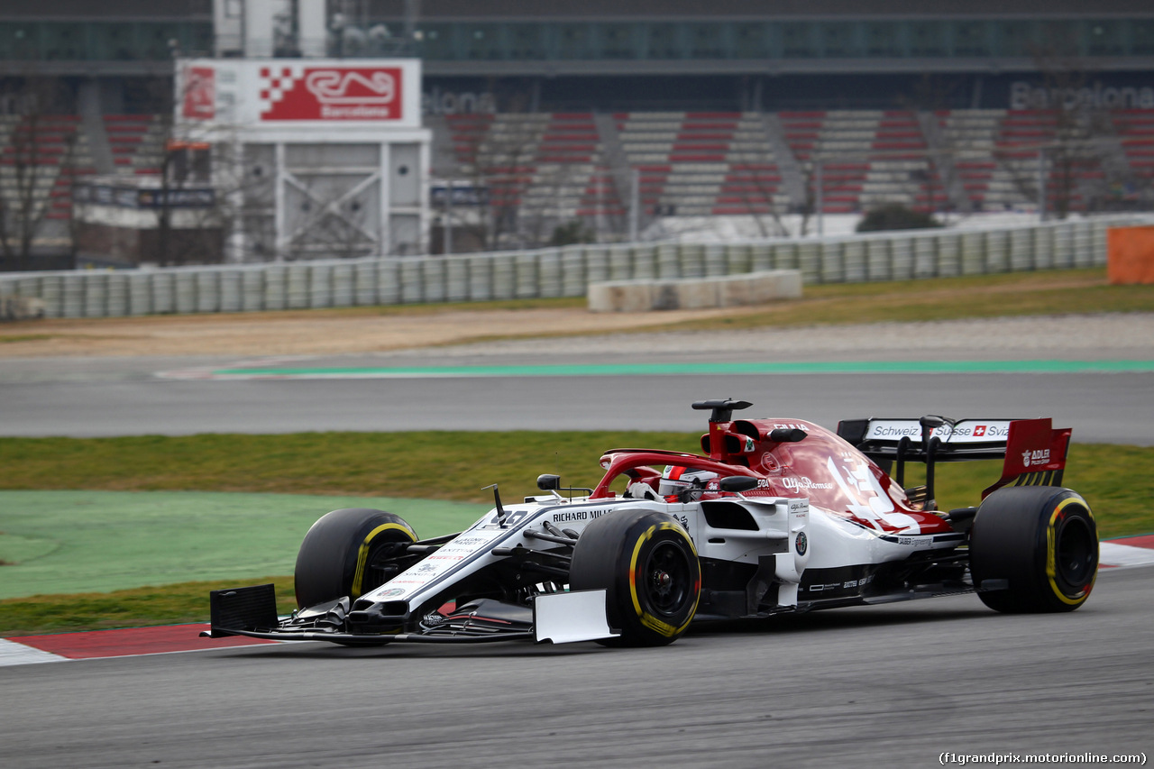 TEST F1 BARCELLONA 19 FEBBRAIO, Antonio Giovinazzi (ITA) Alfa Romeo Racing C38