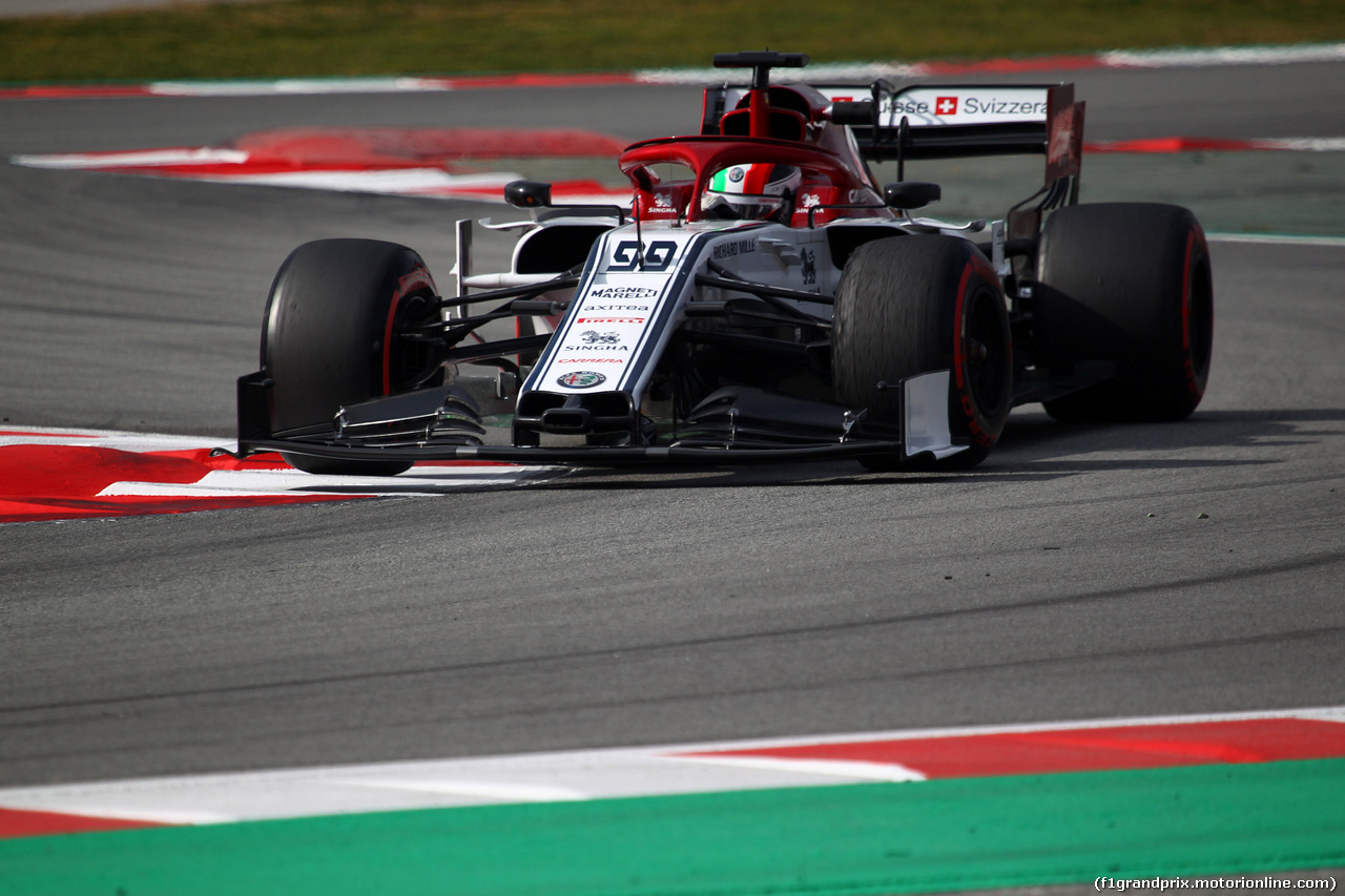 TEST F1 BARCELLONA 19 FEBBRAIO, Antonio Giovinazzi (ITA) Alfa Romeo Racing C38