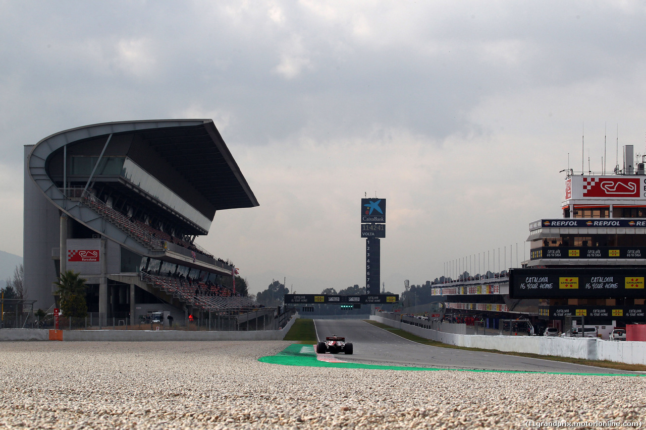 TEST F1 BARCELLONA 19 FEBBRAIO, Antonio Giovinazzi (ITA) Alfa Romeo Racing C38