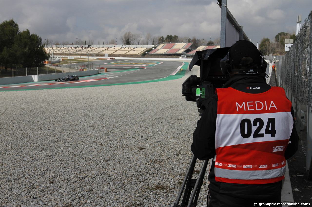 TEST F1 BARCELLONA 19 FEBBRAIO, Track Atmosphere