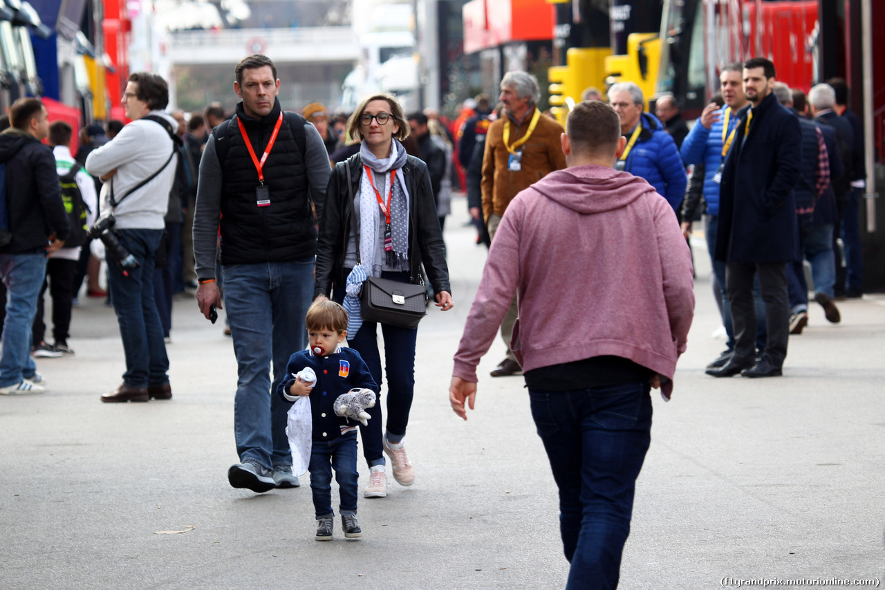 TEST F1 BARCELLONA 19 FEBBRAIO, Paddock Atmosphere